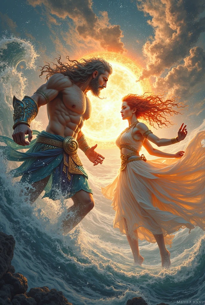 Poseidon (Greek God) vs Amaterasu (Japanese Goddess)