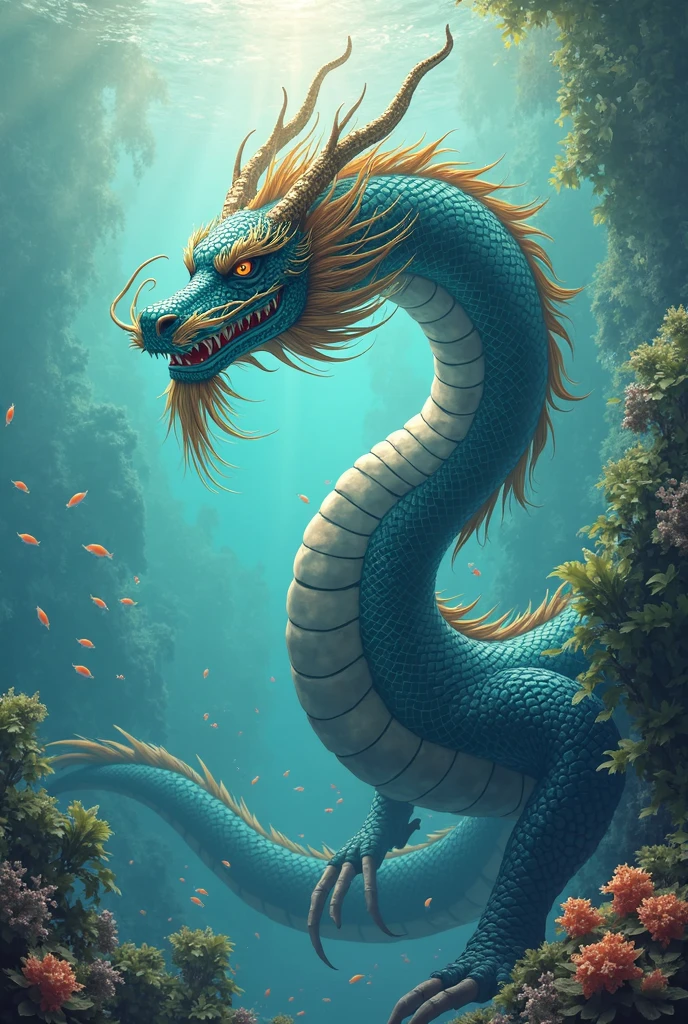 Dragon King (Long Wang) – Lord of the Seas. (Chinese Mythology)